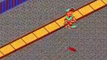 Why Is the Guy from the Classic 720 Degrees Arcade Game Not Wearing Any Pants?