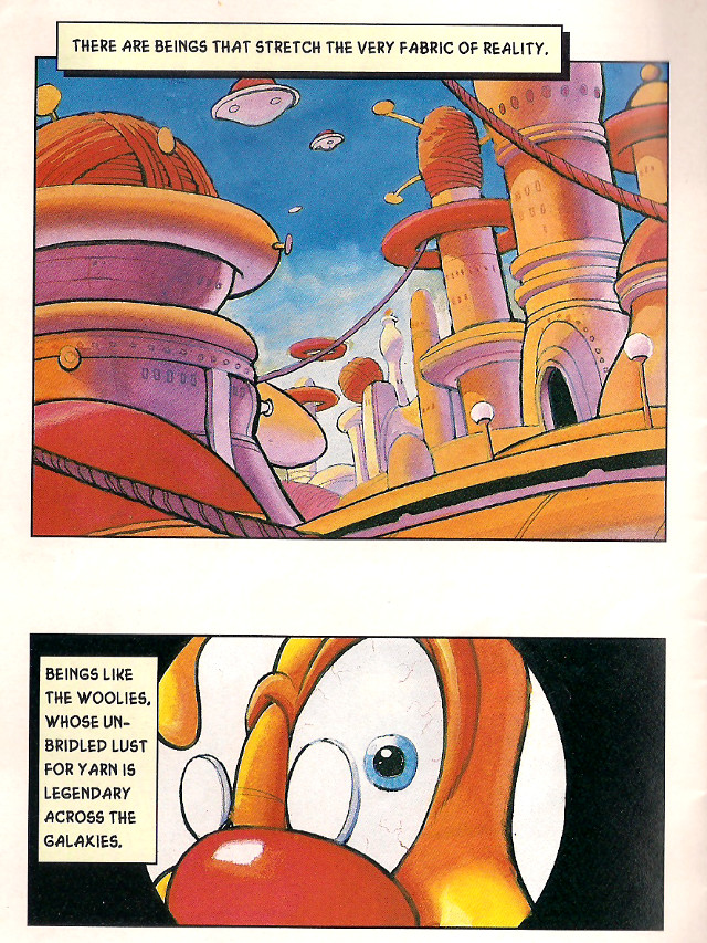 Bubsy Comic Book Page 2