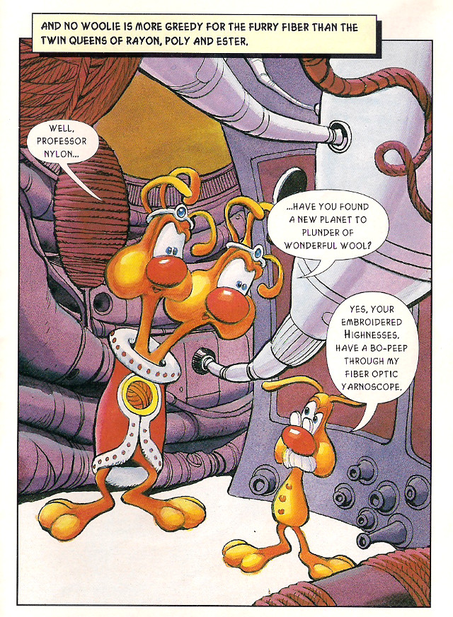 Bubsy Comic Book Page 3