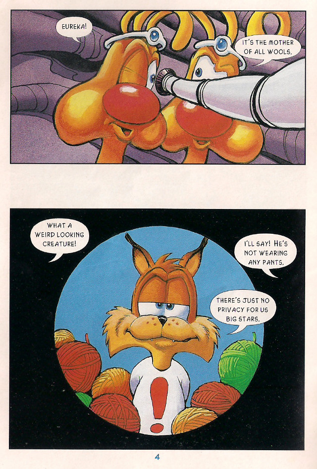 Bubsy Comic Book Page 4