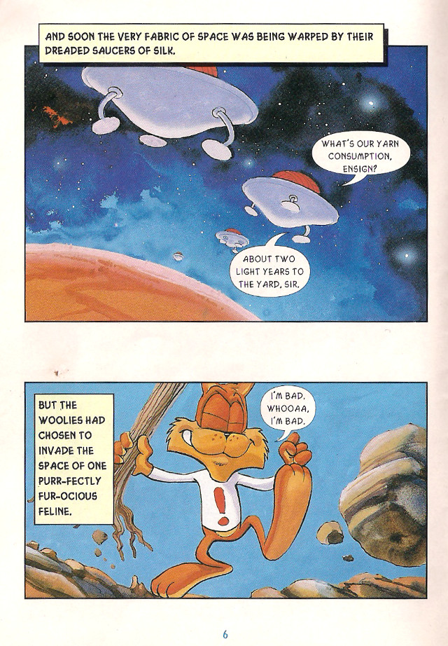 Bubsy Comic Book Page 6