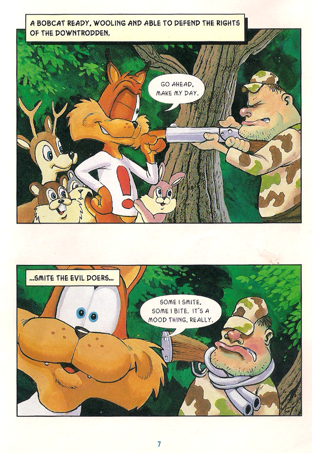 Bubsy Comic Book Page 7