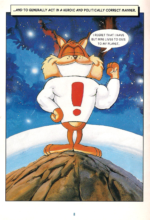 Bubsy Comic Book Page 8