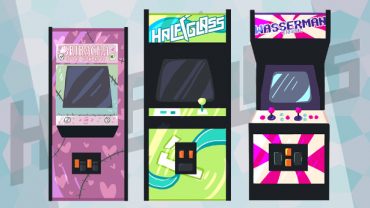 Half-Glass Gaming Arcade Machines